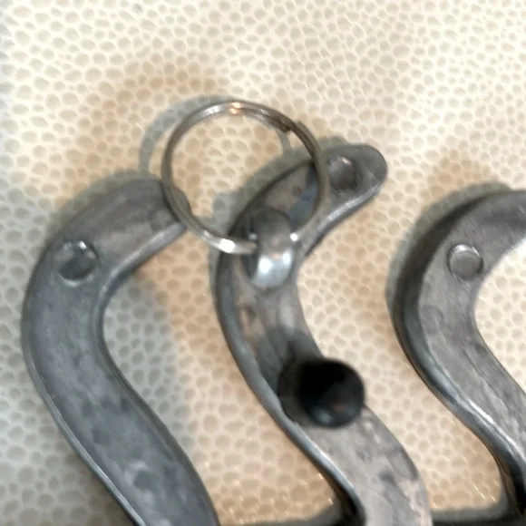 Vintage- Copco Silver Steaming Coffee Cup Trivets/Wall Hanging- Set of 2